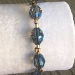 Chan Luu Jewelry - New Auth Chan Luu Allure Blue Crystal Pull Tie Bra Chan Luu Jewelry - New Auth Chan Luu Allure Blue Crystal Pull Tie Bra